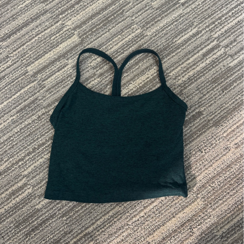 Beyond Yoga Spacedye Slim Racerback Cropped Tank Top